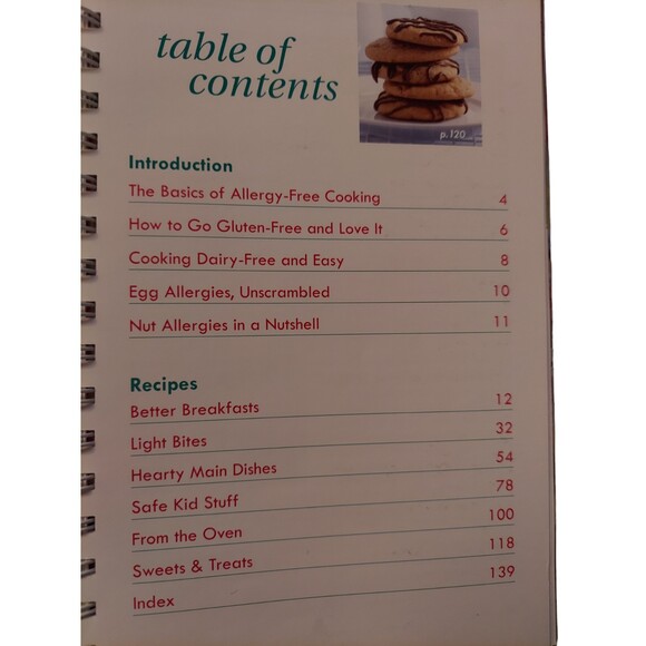 Allergy-Free Cookbook - Gluten-Free, Dairy-Free, Egg-Free, Nut-Free 2010 Recipe - Picture 8 of 9